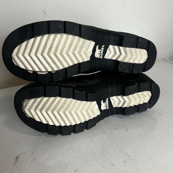 Sorel Women's BootieTivoli III Boot Size 9 Waterproof LaceUp Black Suede Winter - Picture 8 of 10